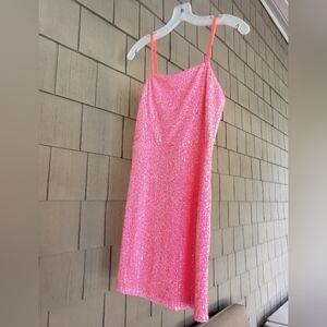 Sequin mini dress